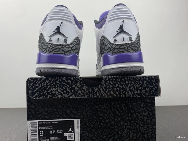 Rep 'Dark 3 CT8532-105 Air Iris' Retro Jordan 0814